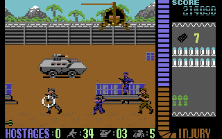 Operation Wolf screenshot 5 for Commodore 64